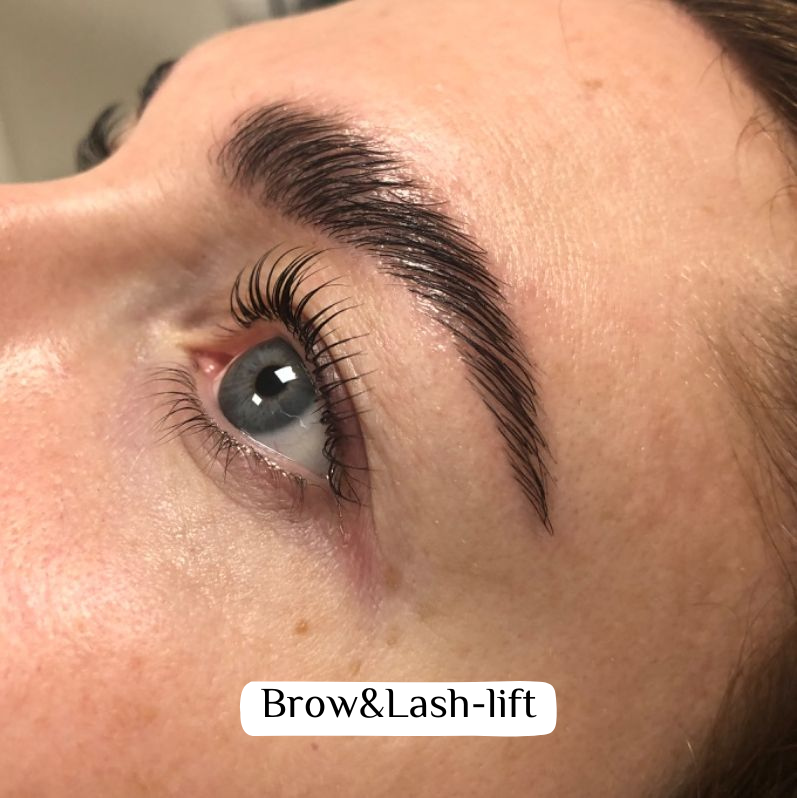 img of a lash and brow lift